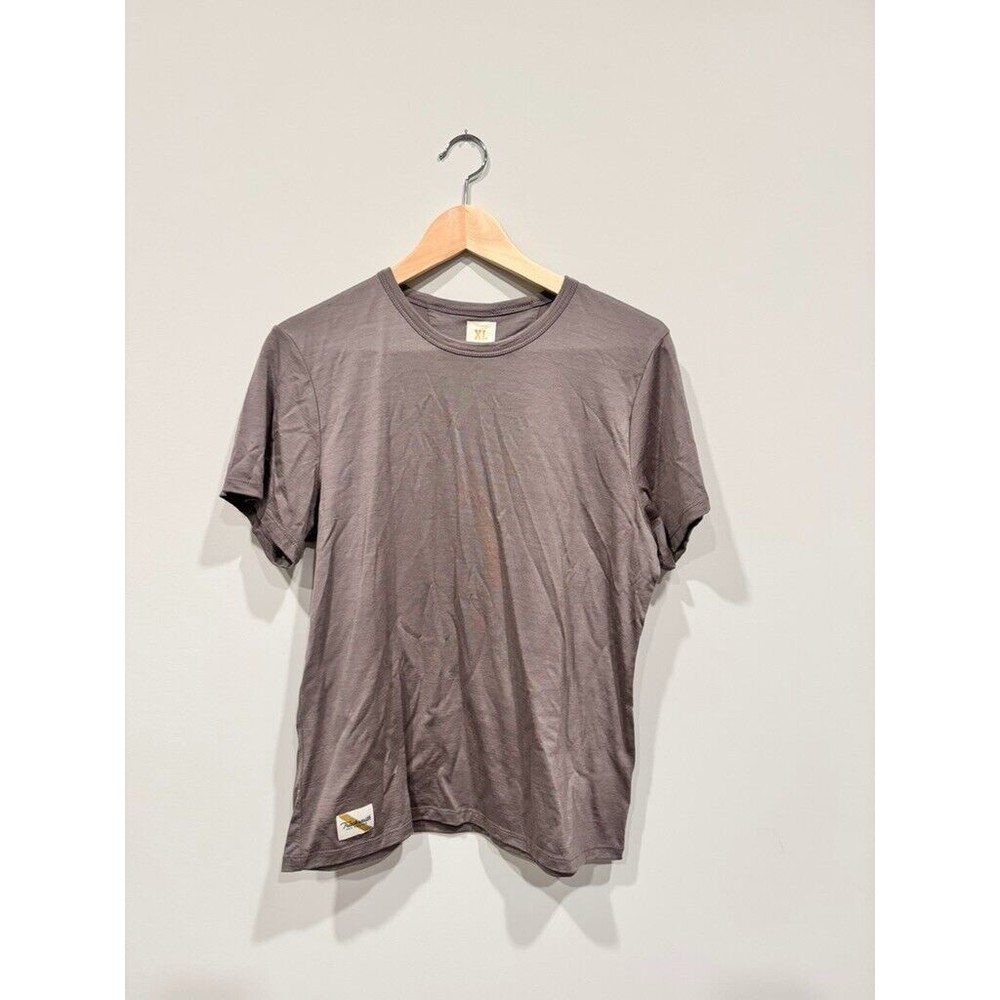 Tracksmith Harrier Merino Short Sleeve Shirt Women's XL Mulberry NWOT